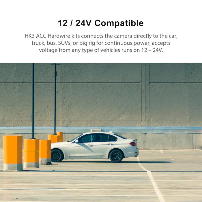 VIOFO Mini HK3 Hardwire Kit with 8pcs Full Set Circuit Fuse Tap