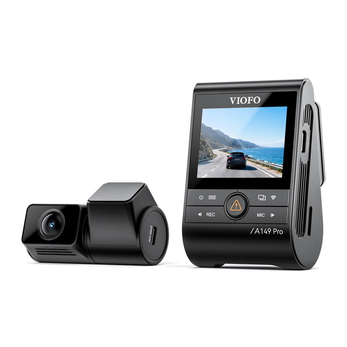 VIOFO A149 Pro Duo 4K Front + 1080P Rear Dash Cam Sony STARVIS 2