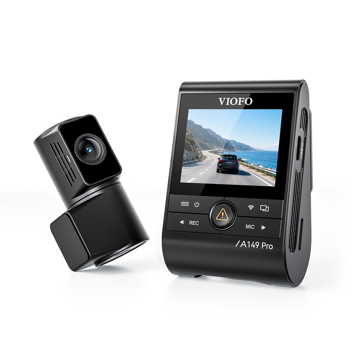 VIOFO A149 Pro Duo 4K Front + 1080P Rear Dash Cam Sony STARVIS 2