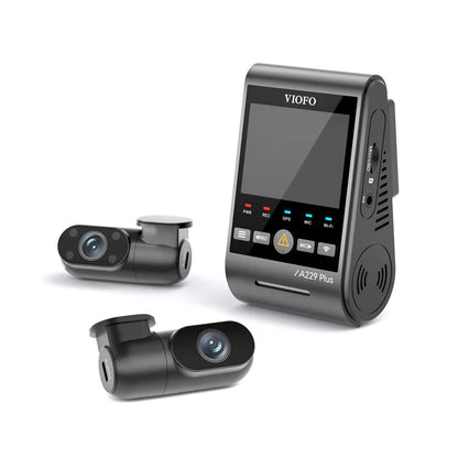 VIOFO A229 Plus 3CH 2K + 2K + 1080P HDR Triple Dash Cam