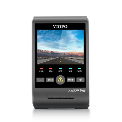 VIOFO A229 Pro 1CH 4K HDR Dash Cam