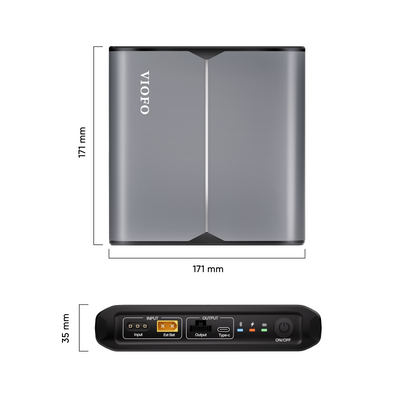 VIOFO BP100 7650mAh Dash Cam Battery Pack for Parking Mode