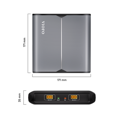 VIOFO EP100 Expansion Battery for BP100 Parking Mode Battery Pack