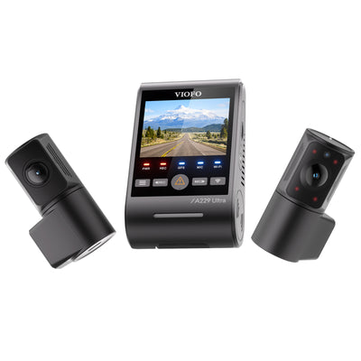 VIOFO A229 Ultra 3CH 4K Front+4K Rear+1080P Fisheye