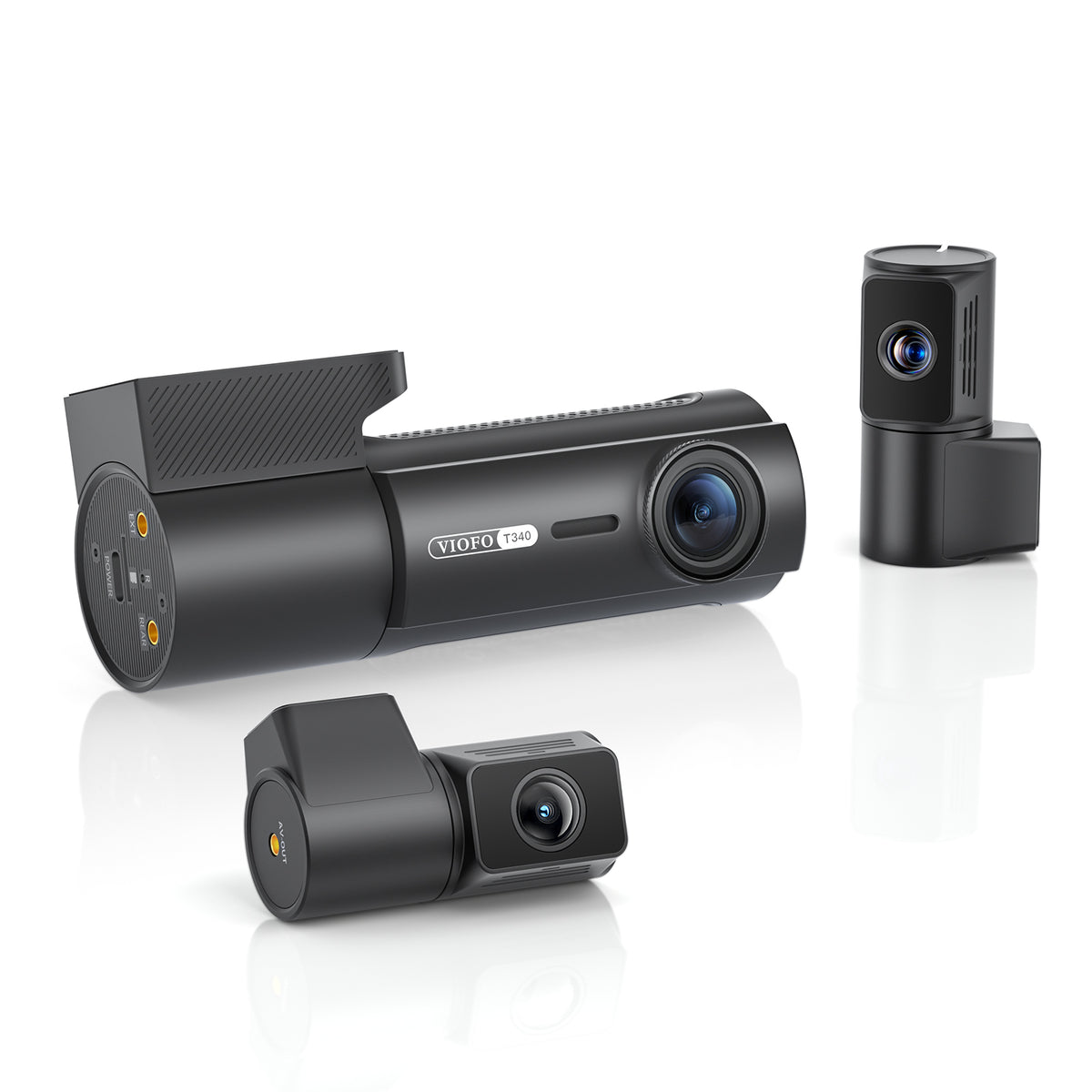 VIOFO T340 4CH 4K Front, Interior, Rear and Telephoto Dash Cam