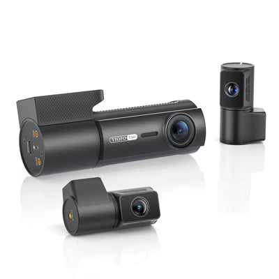 VIOFO T340 4CH 4K Front, Interior, Rear and Telephoto Dash Cam