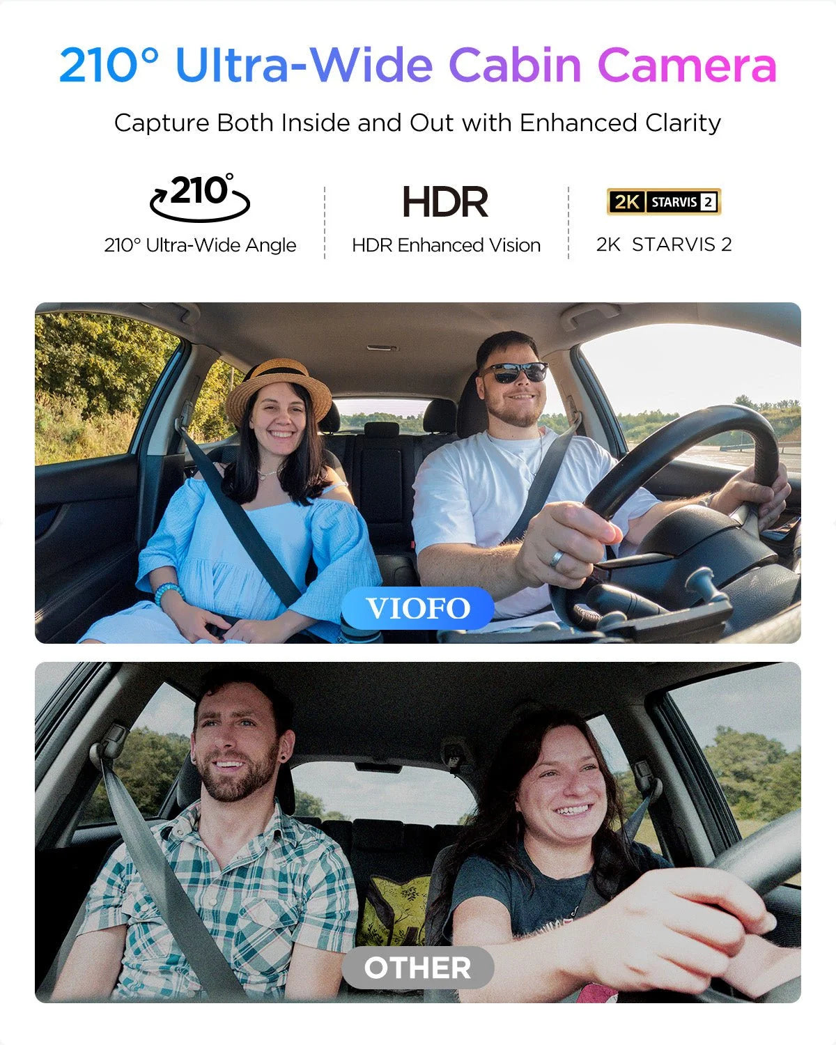 VIOFO A329S 3CH 4K + 2K Cabin + 2K Rear Dash Cam
