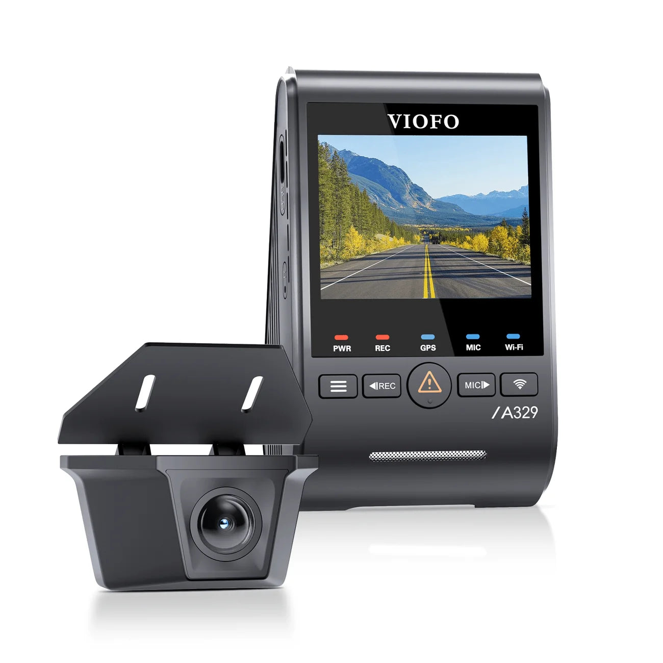 VIOFO A329SW 2-Channel 4K 60FPS Front + 2K Waterproof Rear Dash Cam