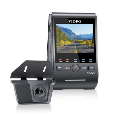 VIOFO A329SW 2-Channel 4K 60FPS Front + 2K Waterproof Rear Dash Cam