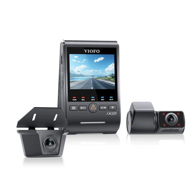 VIOFO A329SW 3-Channel 4K Front + 2K Waterproof Rear + 2K Infrared Cabin Dash Cam