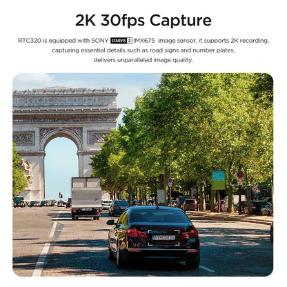 VIOFO RTC320 2K 4× Zoom Telephoto Camera for A229 Plus/Pro