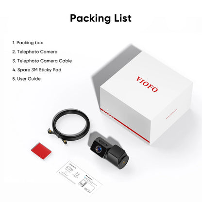 VIOFO RTC420 2K HDR 4x Optical Zoom Telephoto Camera
